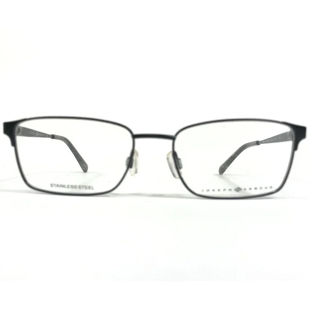 Joseph Abboud Eyeglasses Frames JA4068 001 BLACK Square Full Rim 53-17-140